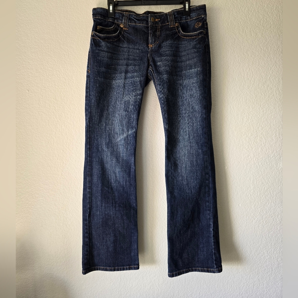 Harley Davidson Low-Rise Bootcut Jeans